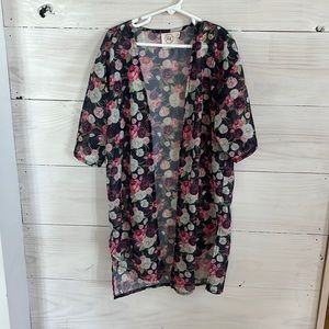 Girl’s flower kimono